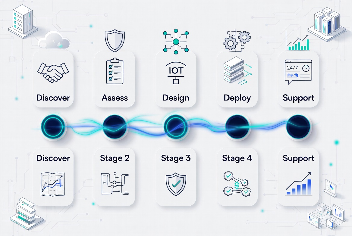 Tidal's delivery process from discovery through support
